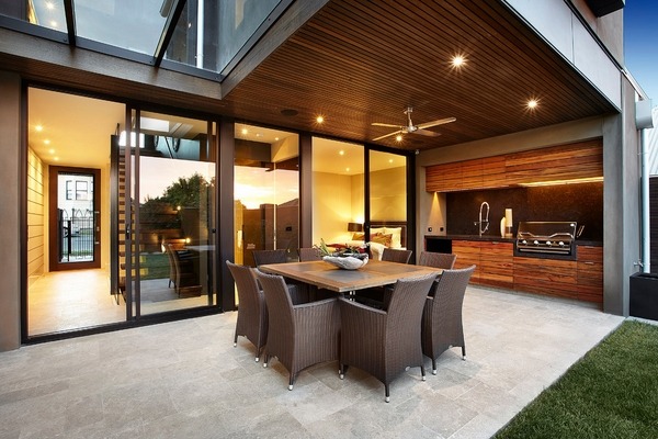 contemporary patio design outdoor cabinets