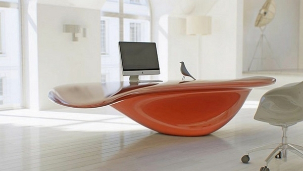 cool desks futuristic desk design ideas contemporary office 