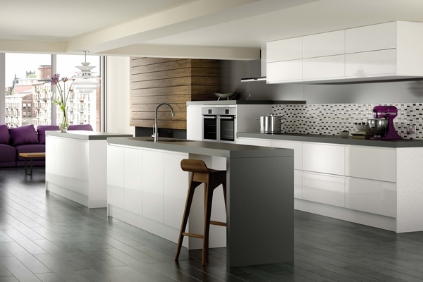 grey and white kitchen cabinets stylish kitchen ideas