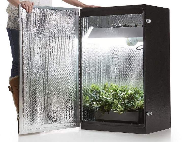 DIY grow cabinet ideas small stealth box