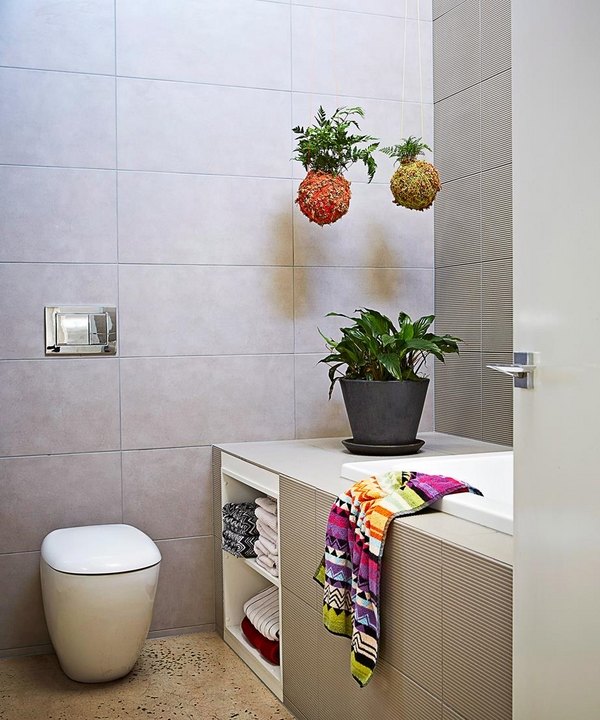 hanging plants for bathrooms decorating ideas small bahtroom 