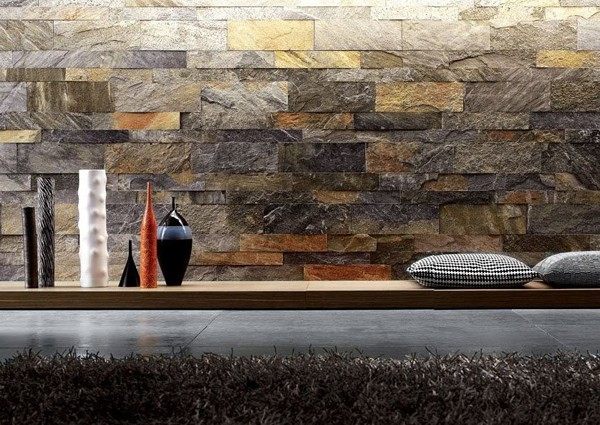 Interior stone wall ideas – design styles and types of stone