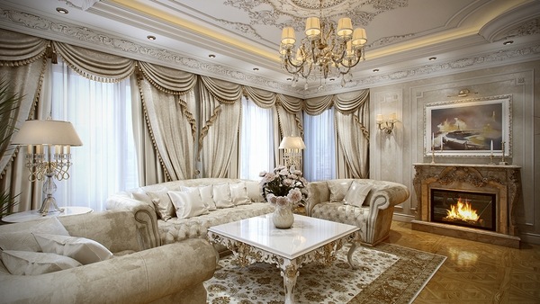 living-room-ceiling-design-ideas-classic-style-design 