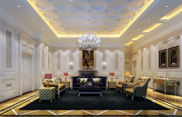 living-room-ceiling-design-ideas-crystal-chandelier-led-lighting