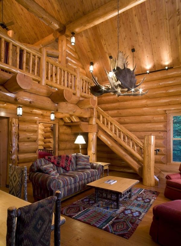 log-cabin-furniture-ideas-living room design ideas rustic ideas