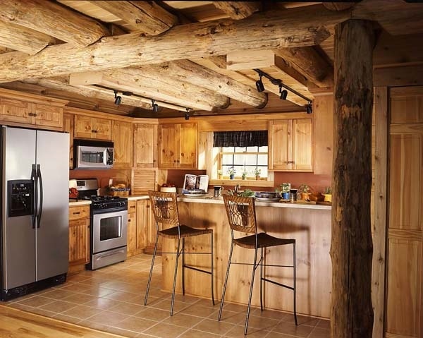 log-cabin-furniture-ideas-log-home-kitchen-log-style-ideas