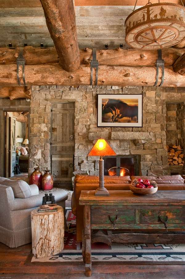 Log Cabin Furniture Ideas How To, Log Cabin Living Room Ideas