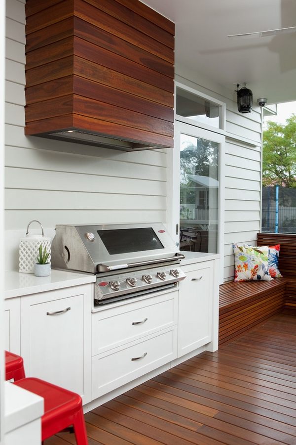 patio deck ideas white cabinets outdoor 