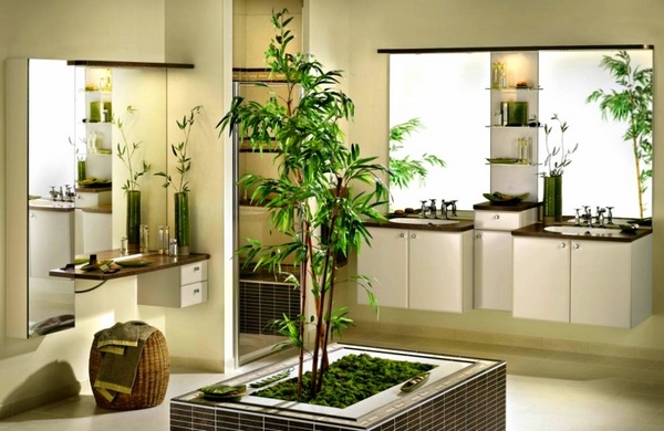 plants for bathrooms bamboo japanese design ideas 