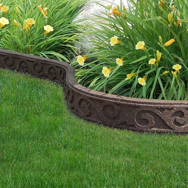 Garden edging ideas - most popular materials for the ...