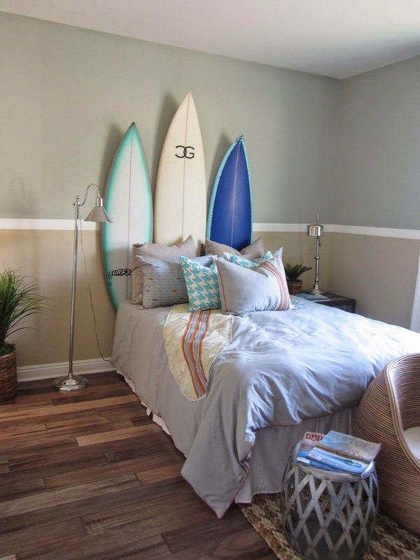 surfboard surfboard wall decor surfboard bed headboard