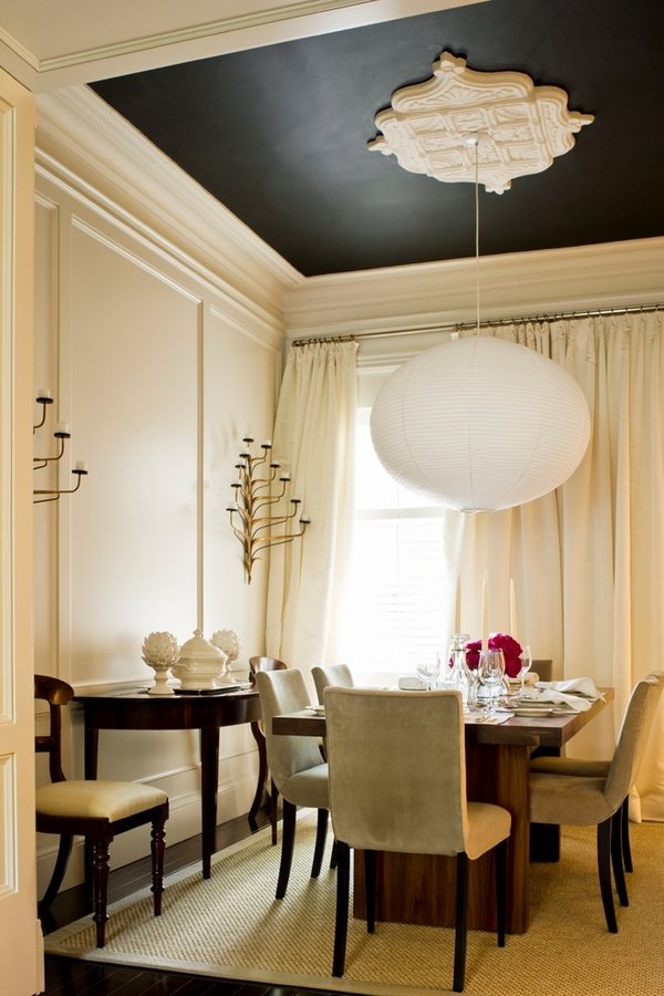 design dining room medallion crown molding 