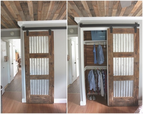 crustic decor ideas sliding barn door