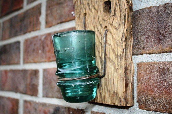 upcycling ideas wall sconces