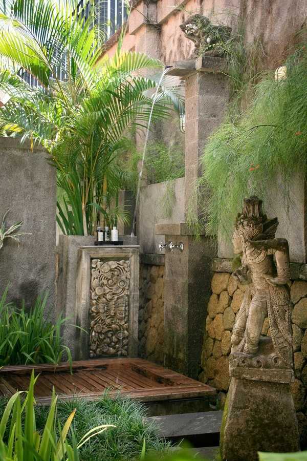 awesome backyard shower enclosure ideas original decoration wooden deck