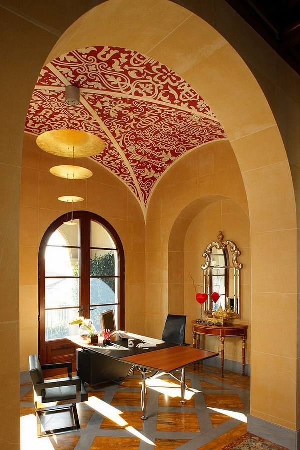 ceiling designs with ceiling stencils handmade stencil ceiling 