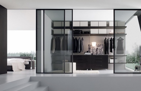 contemporary-glass-sliding-door-minimalist-closet-design-ideas