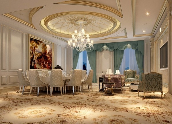 50 Stylish And Elegant Dining Room Ceiling Design Ideas In Modern