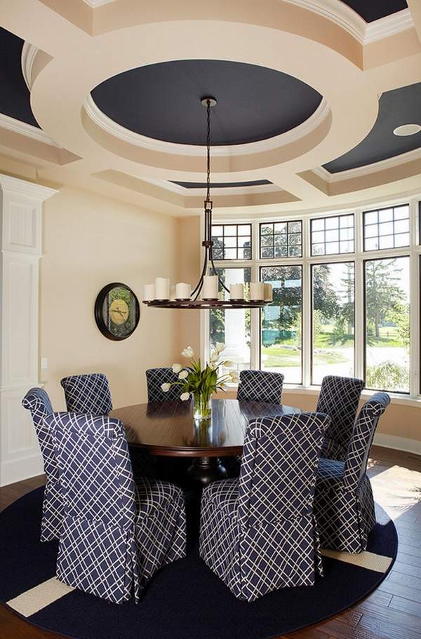 stylish interior round table decor