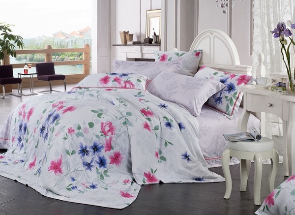 elegant-bedroom-white-furniture-bamboo-bedding-set