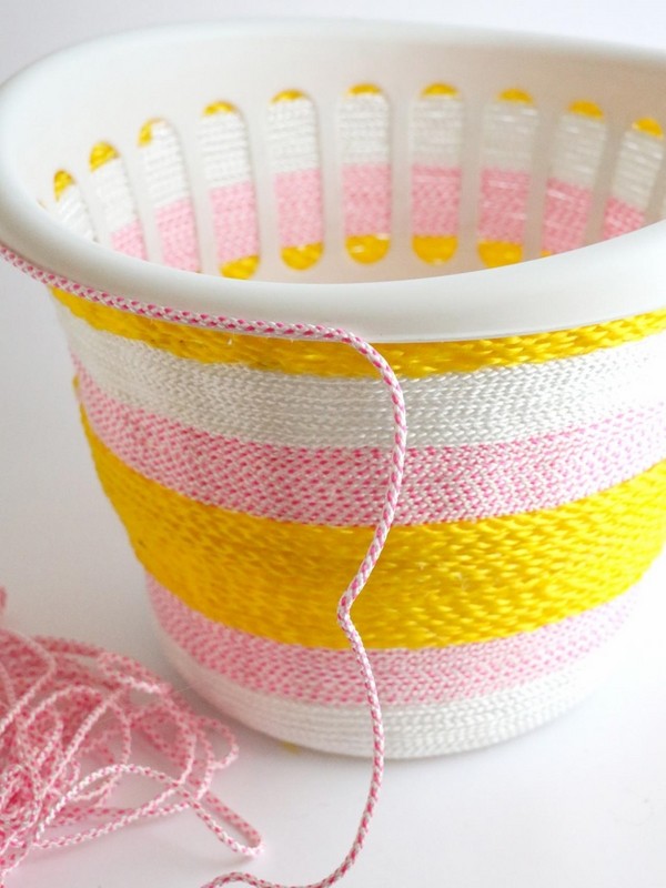 how to make no sew ideas storage basket DIY