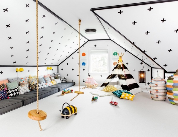 ideas cool playroom attic renovation