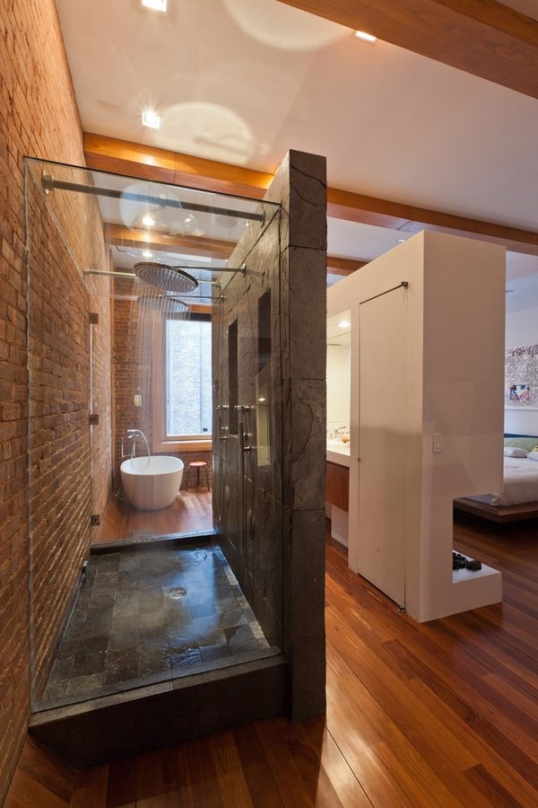 master bathroom design glass shower enclosure walk in shower