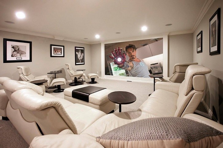 comfy seating for tv room