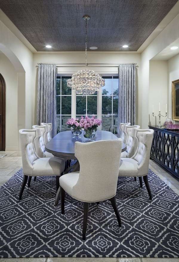 50 Stylish and elegant dining room ceiling design ideas in modern homes