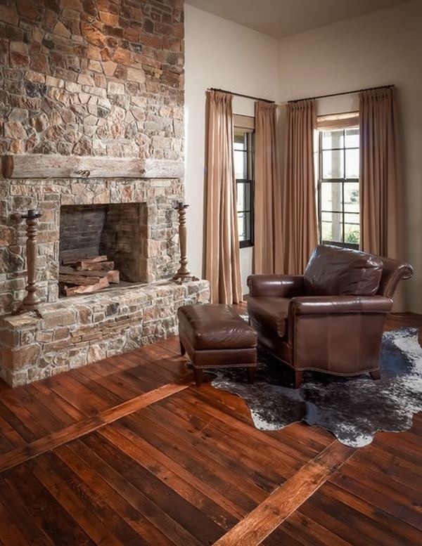  living room design ideas stone fireplace