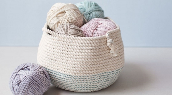  basket DIY no sew cool crafts