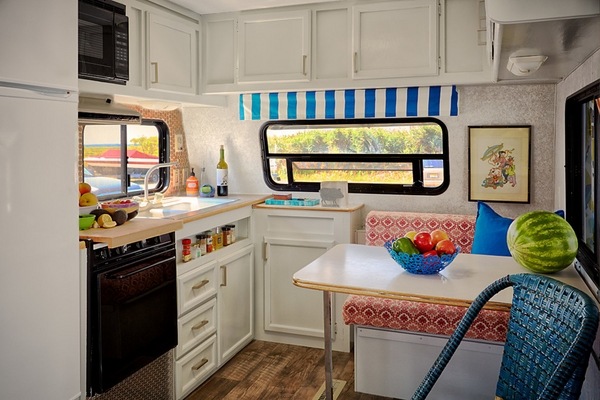 small camper interior design kitchen