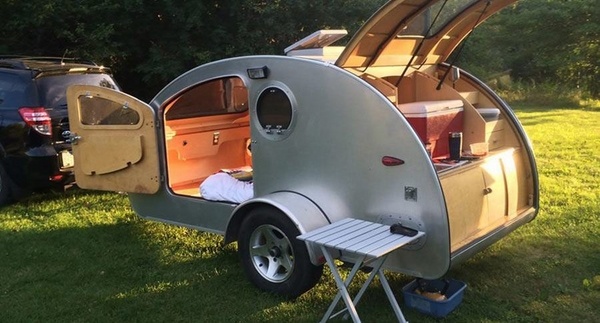 teardrop camping trailer design 