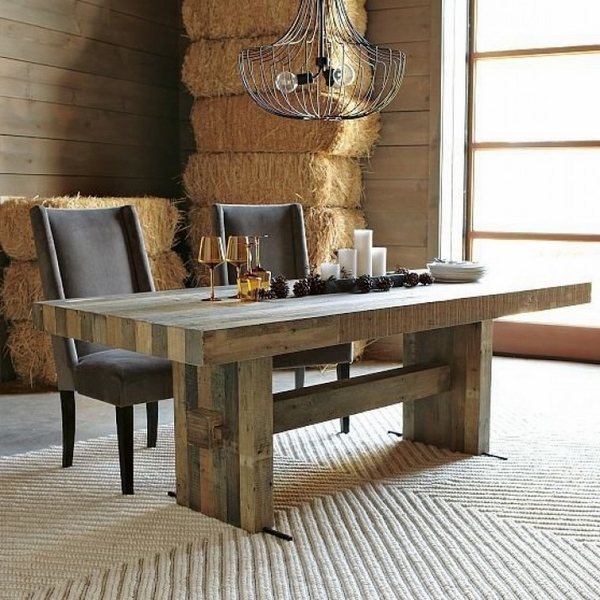 unfinished-wood-furniture-dining-table-ideas-rustic-furniture 