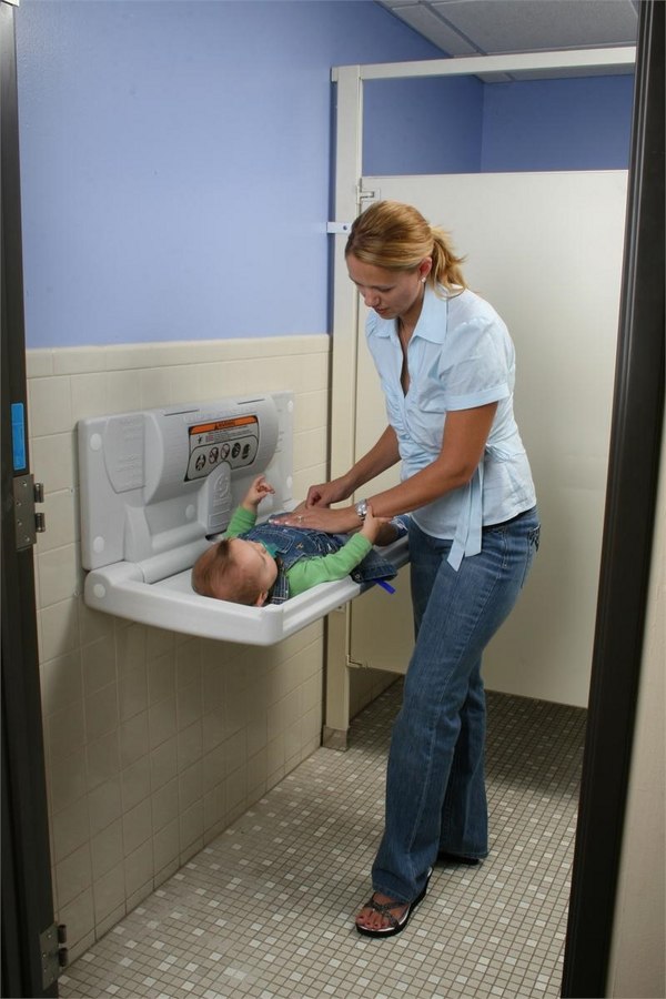 baby changing station horizontal baby changing table