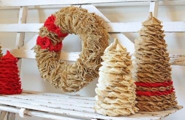 burlap-christmas-tree-burlap-ornaments-christmas-craft-ideas-burlap-wreath