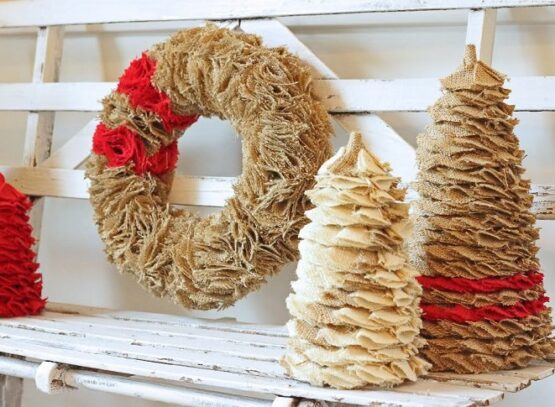 burlap-christmas-tree-burlap-ornaments-christmas-craft-ideas-burlap-wreath