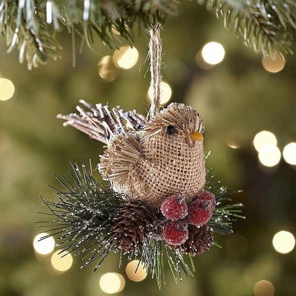 burlap christmas tree burlap ornaments ideas rustic christmas decor