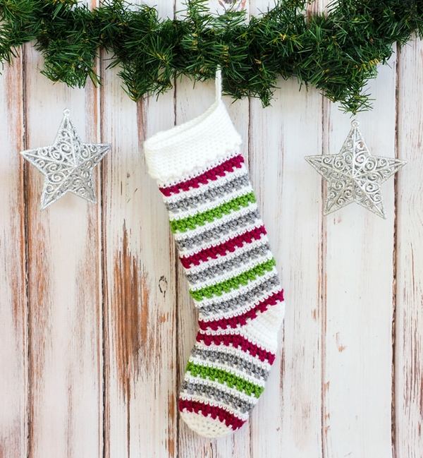  stocking templates colorful crochet  