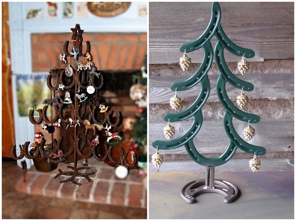 horseshoe ideas diy christmas decorations