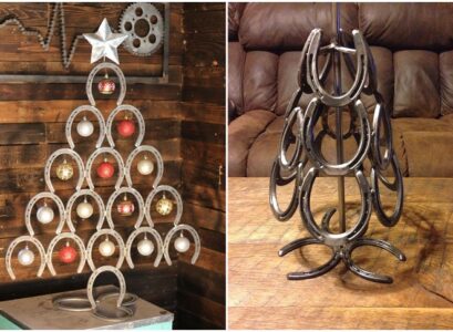 horseshoe-christmas-tree-ideas-tabletop-christmas-tree-ideas-metal-art-crafts