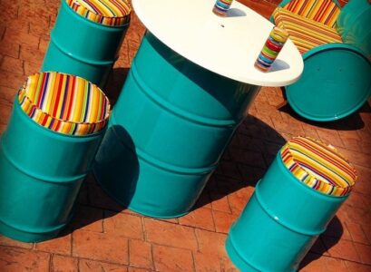 metal-craft-diy-oil-drum-furniture-ideas-garden-furniture-table-stools