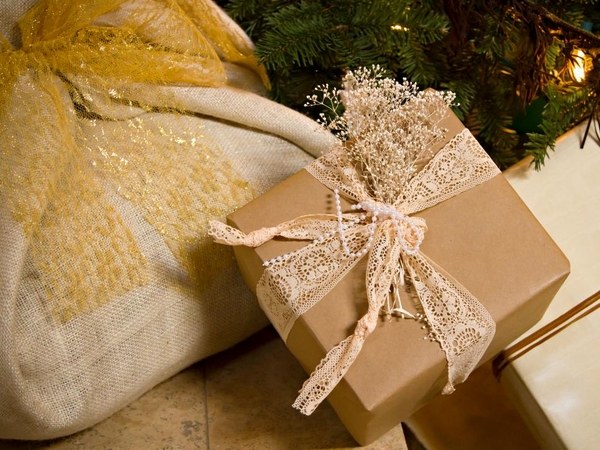 rustic gift wrapping ideas brown paper
