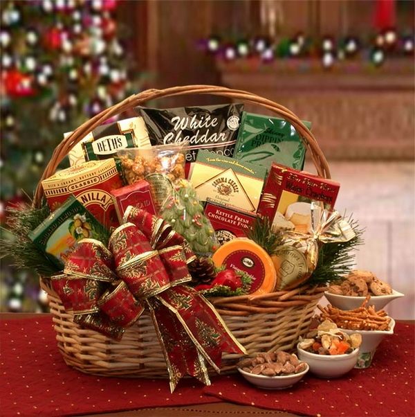 gift gourmet christmas basket