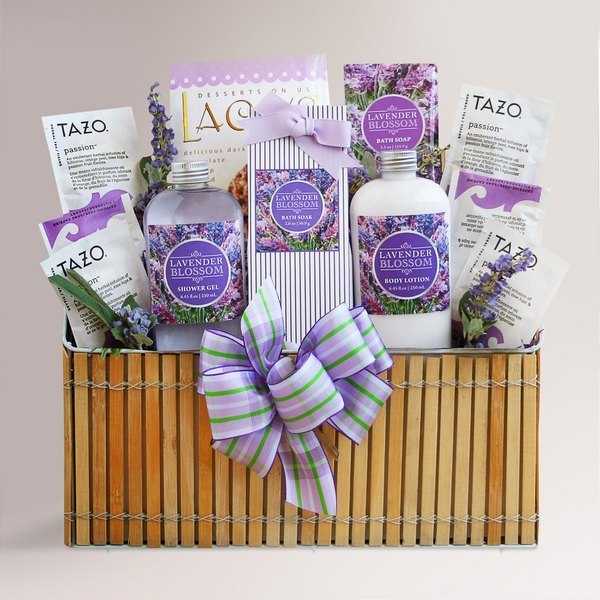  christmas gift basket for women spa basket