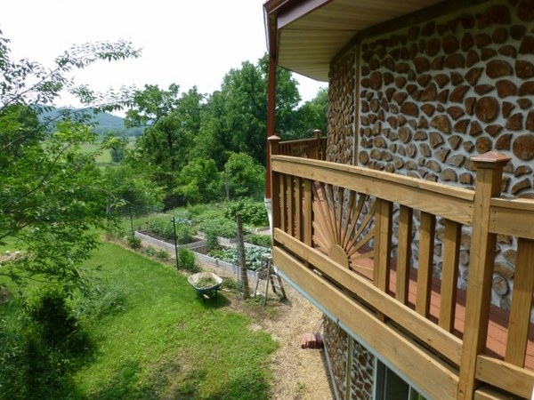  balcony ideas wood railing homes 