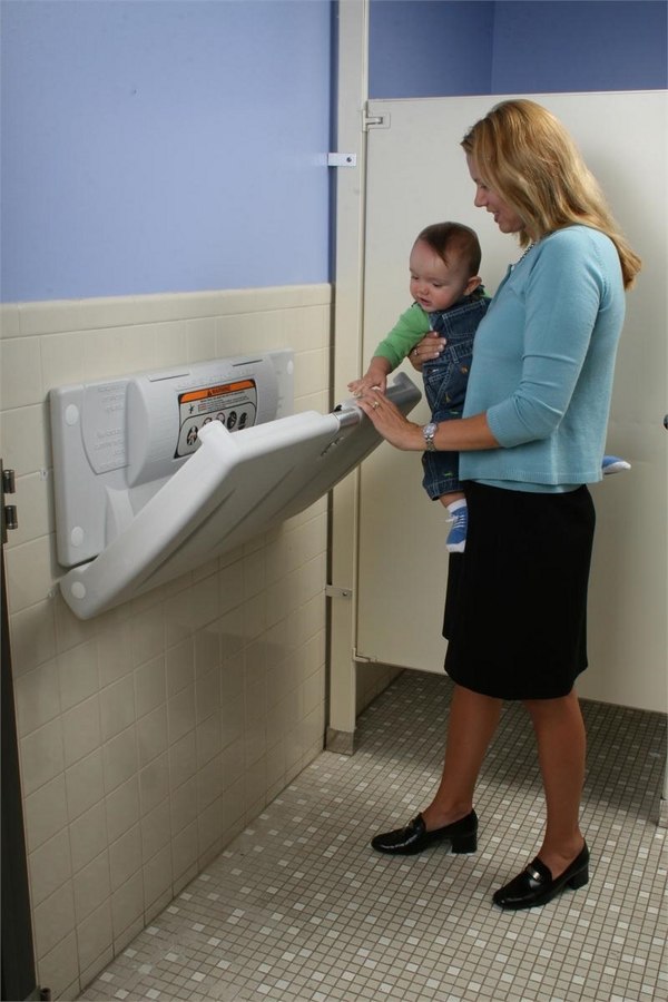 Baby changing station comfortable and helpful nursery room furniture