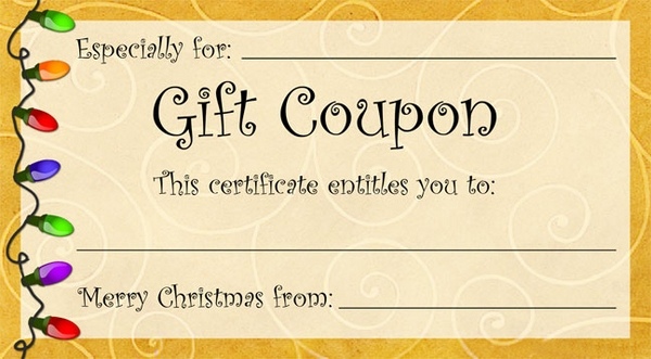 diy christmas gifts for boyfriend christmas wish coupon ideas 