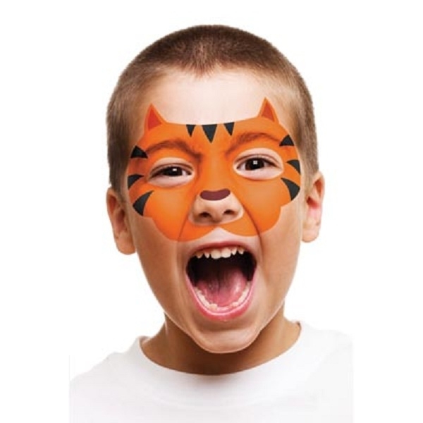 easy halloween paint boy tiger kids party