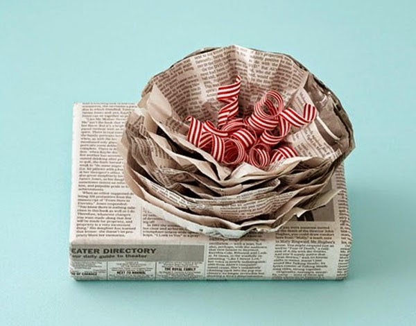 homemade gift ideas newspaper